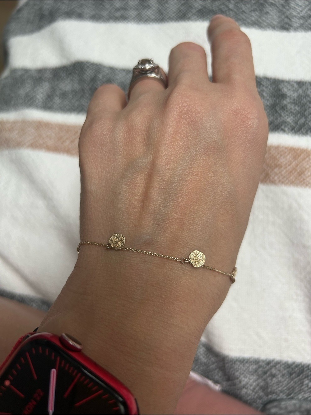 bluboho Gold  Tree of Life Chain Bracelet
